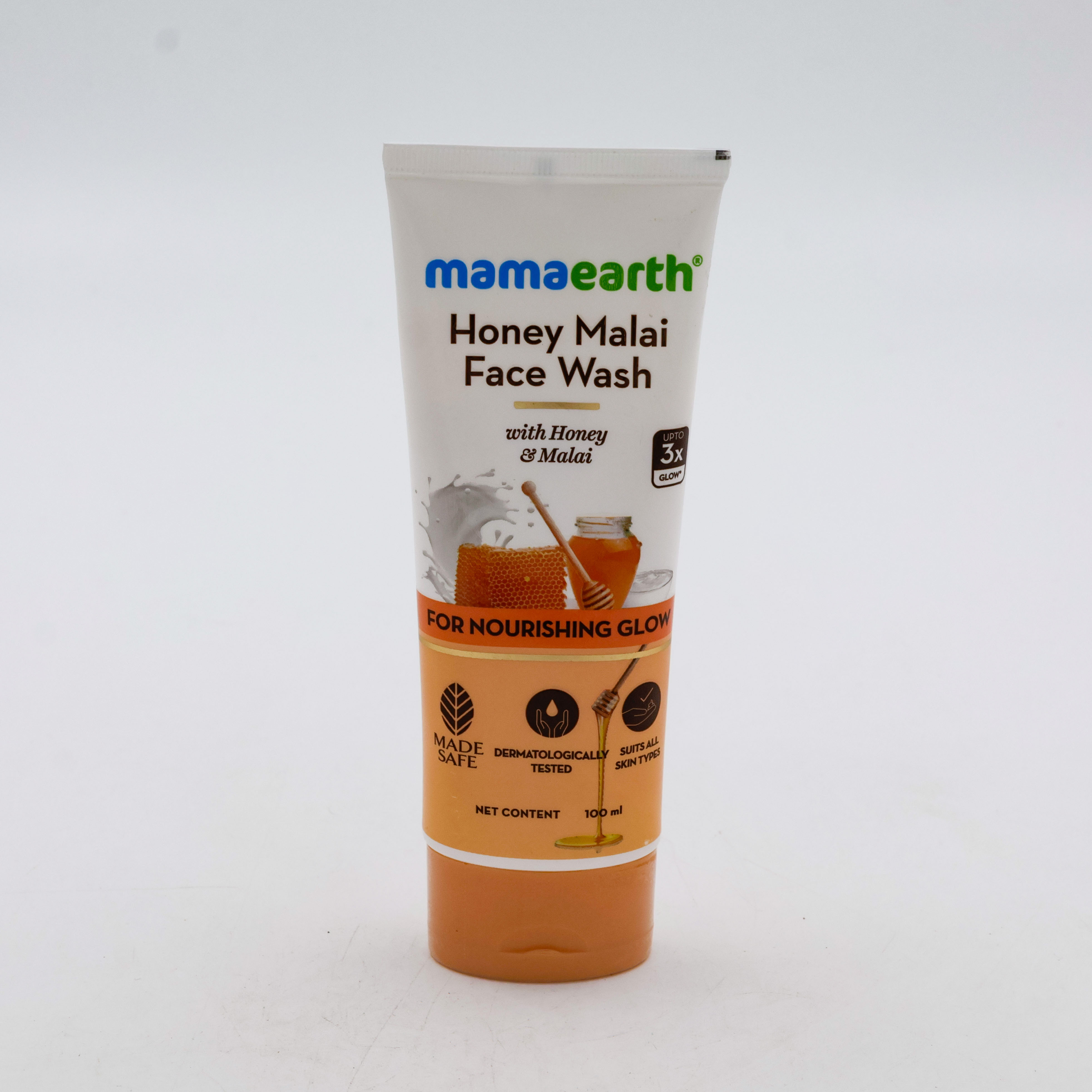 Mama Earth Face Wash Honey Malai 100 ml